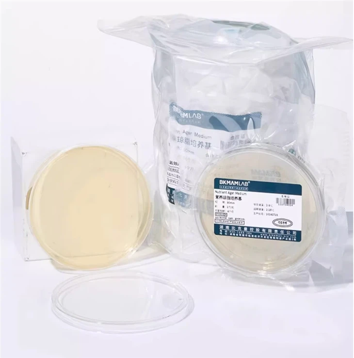 Culture Medium Lab Use TCBS Medium Plate 6cm Manganese Nutrient Agar Medium Plate