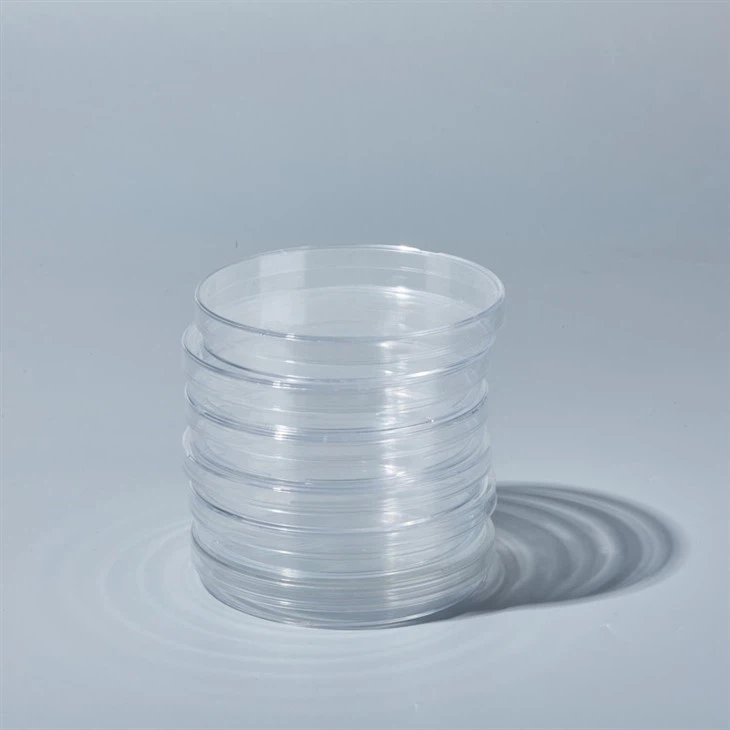Different Size Lab Plastic Ps 90mm Round Sterile Tissue Culture Petri Dish